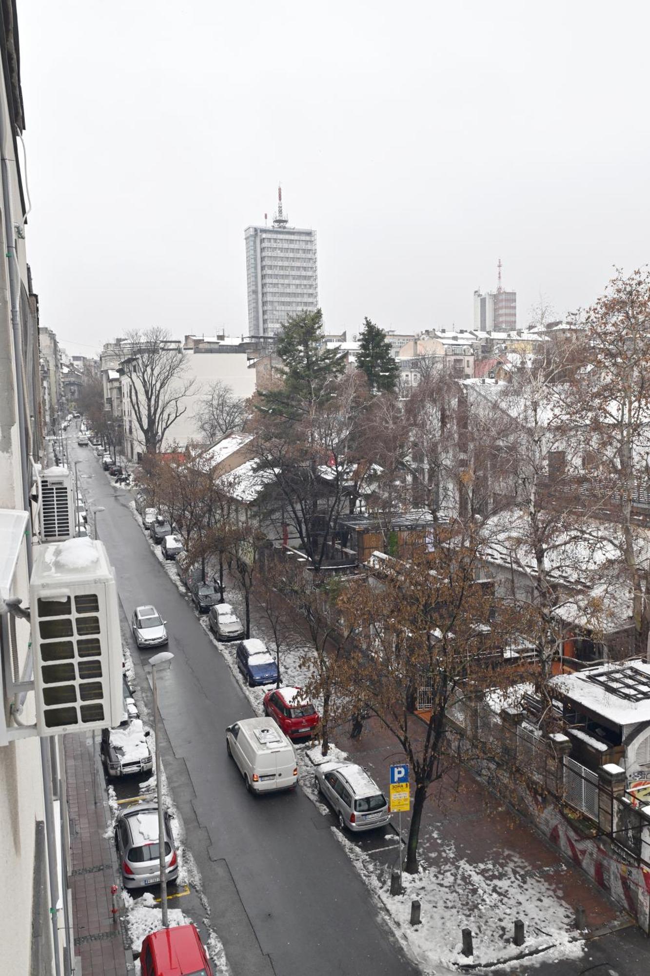 Apartment Sovre Belgrad Exteriör bild